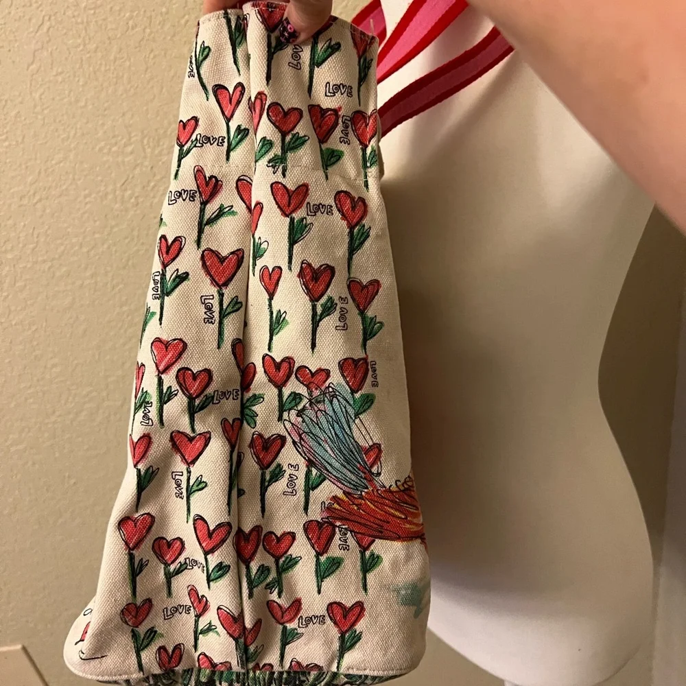 Brighton "Love Tweet" Canvas Tote Bag - Picture 6 of 11